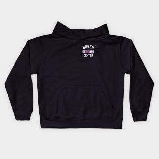 Bowen Center 1986 (Purple White Logo) Kids Hoodie